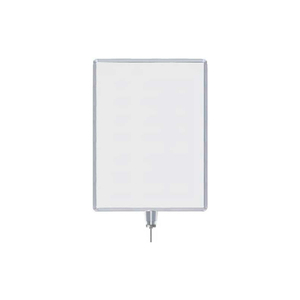VERTICAL DRUM TOP POST SIGN FRAME, 22" X 28", SATIN by Lavi
