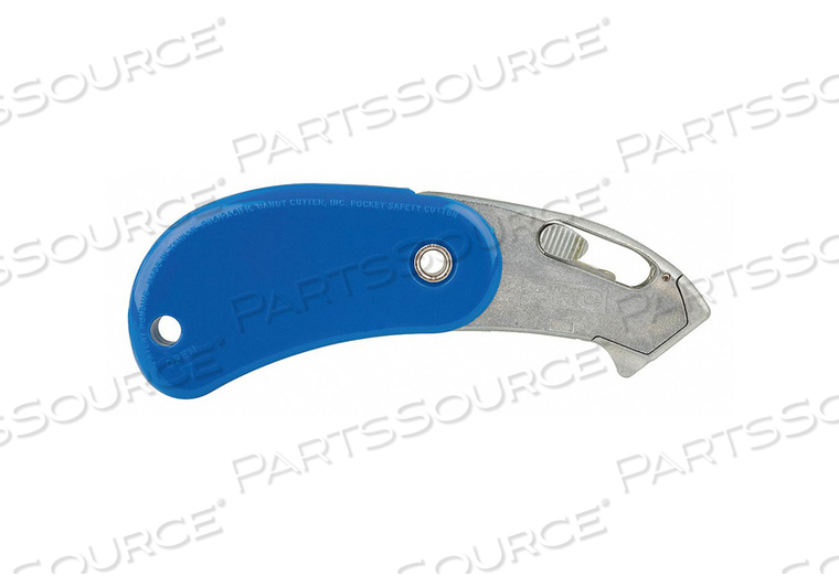 E5744 FOLDING SAFETY CUTTER 4 IN. BLUE PK12 by Pacific Handy Cutter Inc E5744 FOLDING SAFETY CUTTER 4 IN. BLUE PK12 by Pacific Handy Cutter Inc