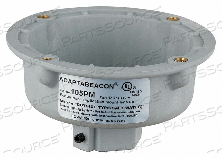 PIPE MOUNT FOR 105 SERIES by Edwards Signaling