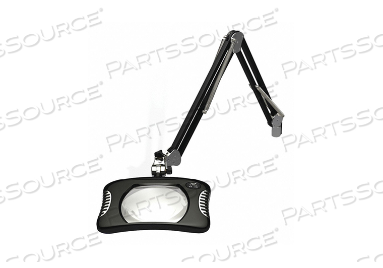 MAGNIFIER LIGHT LED BLACK 8W TABLE CLAMP by O.C. White