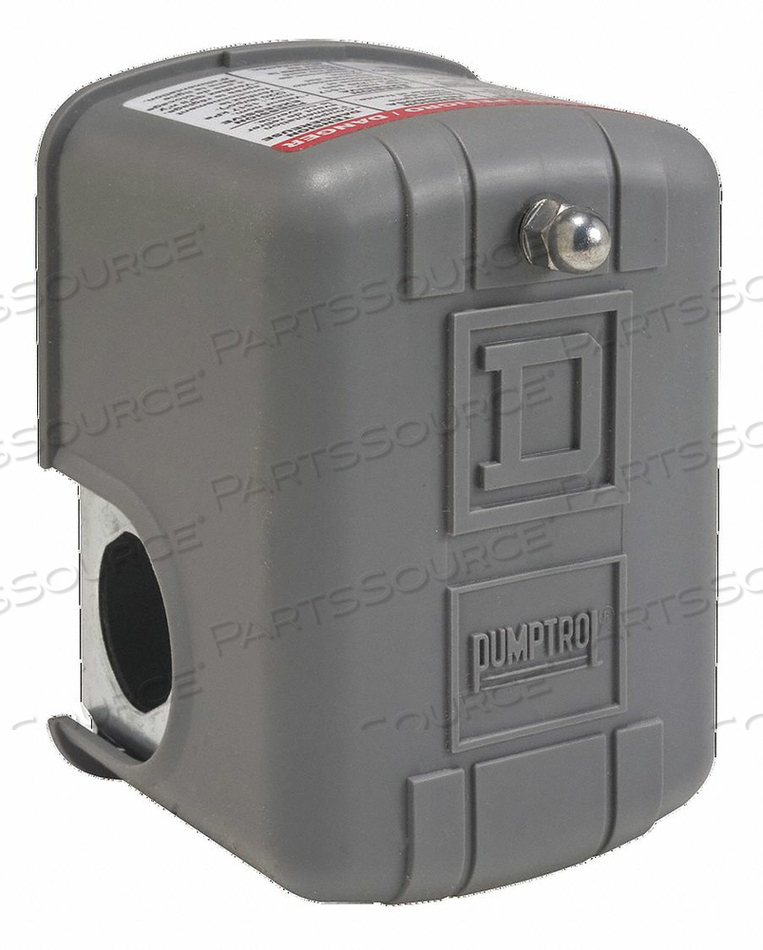 PRESSURE SWITCH DPST 10/5 PSI 1/4 FNPS by Square D PRESSURE SWITCH DPST 10/5 PSI 1/4 FNPS by Square D