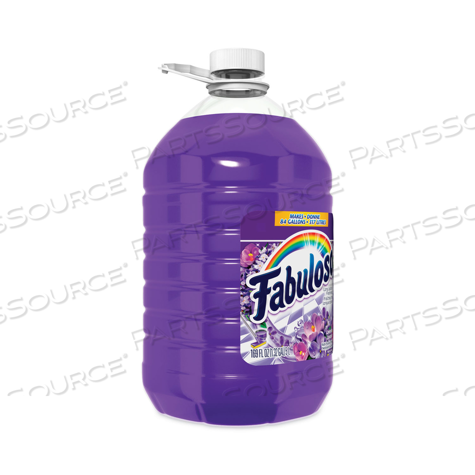 ANTIBACTERIAL MULTI-PURPOSE CLEANER, LAVENDER SCENT, 169 OZ BOTTLE by Fabuloso ANTIBACTERIAL MULTI-PURPOSE CLEANER, LAVENDER SCENT, 169 OZ BOTTLE by Fabuloso