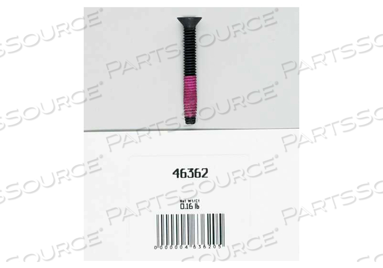 SCREW 1/4-20 X 2 IN, FLAT HEAD, PHILLIPS TORX by Hillrom