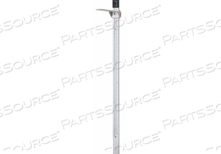 MECHANICAL HEIGHT ROD WHITE ALUMINUM by Doran Scales Inc.