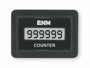 ELECTRONIC COUNTER 6 DIGITS LCD by ENM