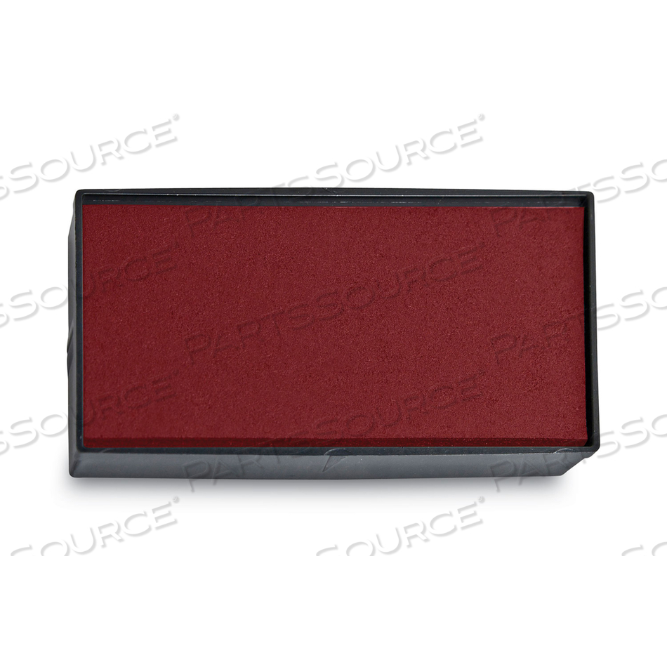 REPLACEMENT INK PAD FOR 2000PLUS 1SI20PGL, 1.63" X 0.25", RED by 2000Plus