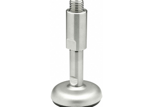 LEVEL FOOT FIXED STUD M16 3-1/64IN BASE by Elesa USA Corporation