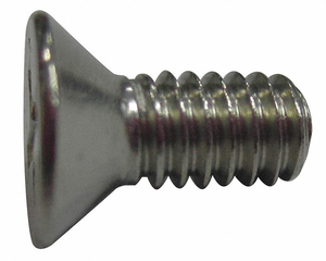 MACHINE SCREW, #10-32 THREAD SIZE, 1/2 IN LG, 18-8 STAINLESS STEEL, PLAIN, FLAT, PHILLIPS by Fabory