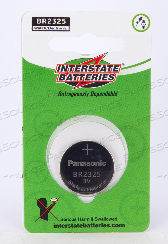 3V LITHIUM BR2325 CARDED 