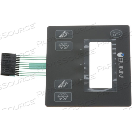 KIT, MEMBRANE SWITCH ULTRA-2 BLACK by Bunn