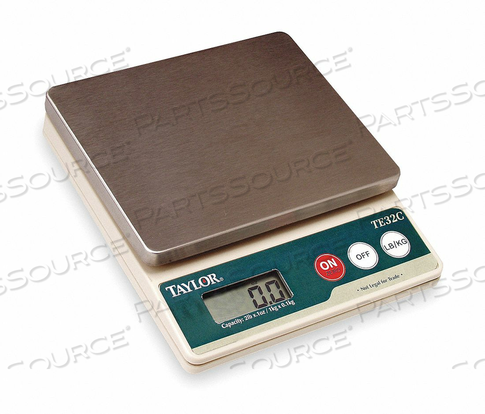 PACKAGING/PORTIONING SCALE 2 LB. LCD by Taylor PACKAGING/PORTIONING SCALE 2 LB. LCD by Taylor