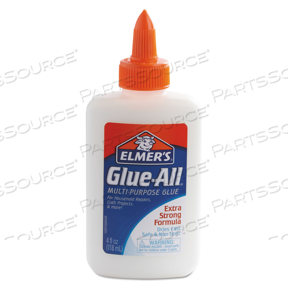 GLUE-ALL WHITE GLUE, 4 OZ, DRIES CLEAR by Elmers