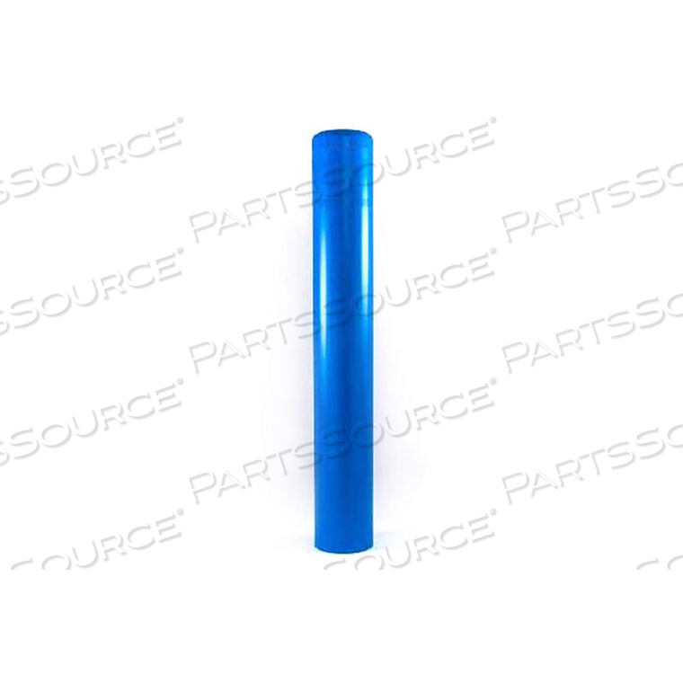 BOLLARD COVER, 8 7/8" DIA. X 52"H, BLUE W/ NO TAPE by Post Guard BOLLARD COVER, 8 7/8" DIA. X 52"H, BLUE W/ NO TAPE by Post Guard