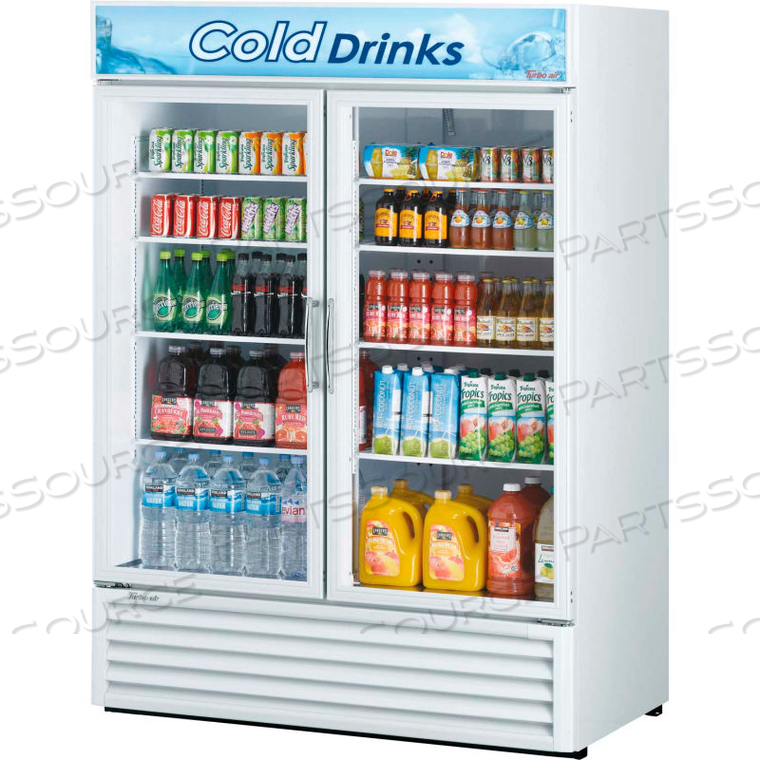 SWING GLASS DOOR MERCHANDISER 56"W - 2 DOOR by Turbo Air Inc