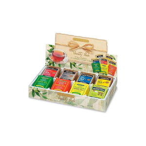 FINE TEA TRAY GIFT, ASSORTED FLAVORS, SINGLE CUP BAGS, 64/BOX by Bigelow