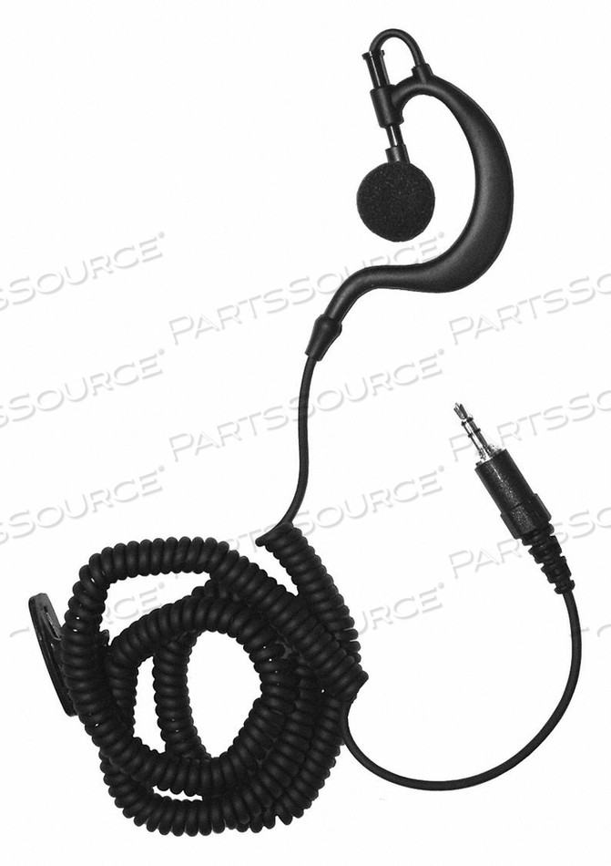 EARHOOK LISTEN ONLY EARPIECE BLACK by Earphone Connection EARHOOK LISTEN ONLY EARPIECE BLACK by Earphone Connection