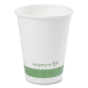 89-SERIES HOT CUP, 12 OZ, GREEN/WHITE, 1,000/CARTON by Vegware