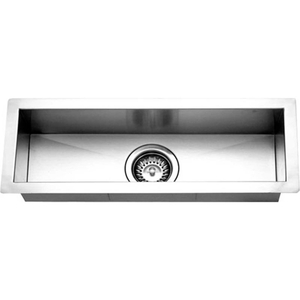 CONTEMPO TROUGH SERIES UNDERMOUNT STAINLESS STEEL BAR/PREP SINK by Houzer Inc