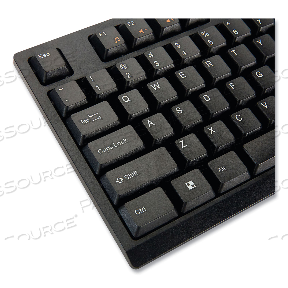 WIRED KEYBOARD, BLACK by Verbatim