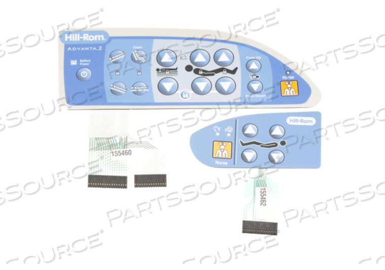 RIGHT PATIENT CONTROLS KIT FOR ADVANTA 2 MED SURG BED by Hillrom