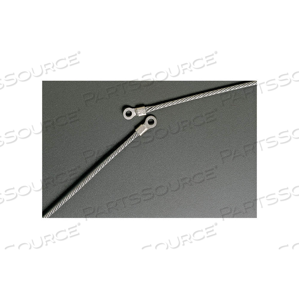 BONDING AND GROUNDING WIRE, (2) TERMINALS, 10 FT, 5/32 IN NOMINAL OUTSIDE DIA. by Approved Vendor