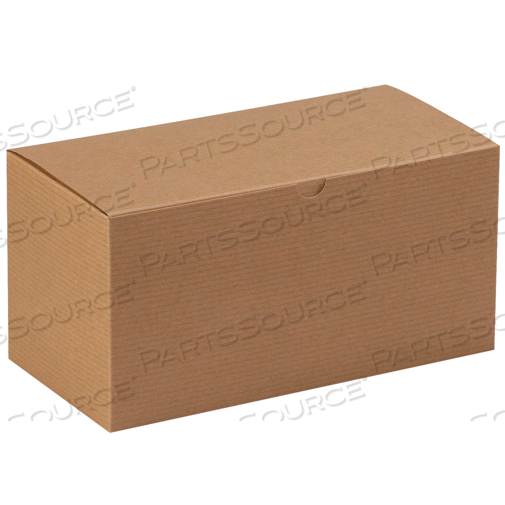GIFT BOXES, 12" X 6" X 6", KRAFT, 50/CASE by BOX Partners (Box Acquisitions, LLC)