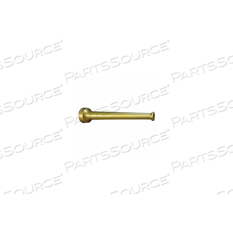 FIRE HOSE PLAIN HOSE NOZZLE - 1-1/2 IN. NPSH - BRASS by Moon American