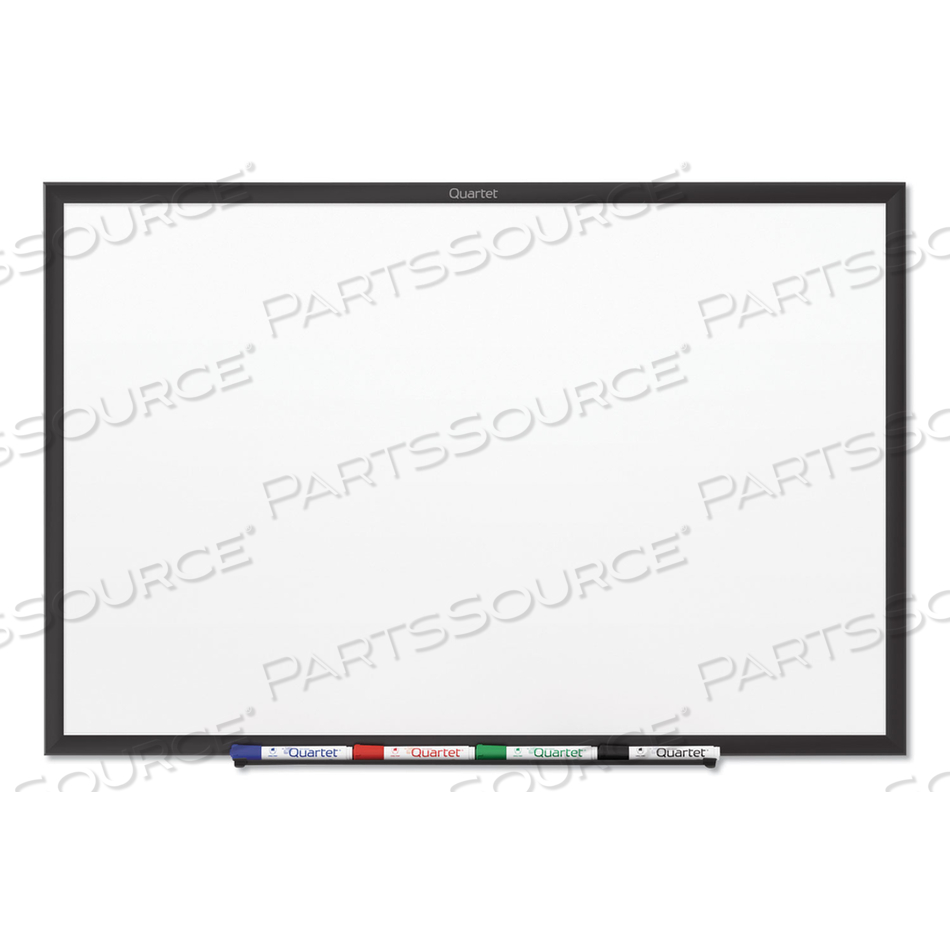 CLASSIC SERIES NANO-CLEAN DRY ERASE BOARD, 48 X 36, BLACK ALUMINUM FRAME by Quartet CLASSIC SERIES NANO-CLEAN DRY ERASE BOARD, 48 X 36, BLACK ALUMINUM FRAME by Quartet
