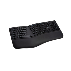 PRO FIT ERGO WIRELESS KEYBOARD, KEYBOARD, WIRELESS, 2.4 GHZ, BLUETOOTH 4.0, US, BLACK by Kensington Computer Products