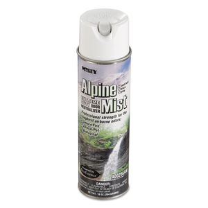 HAND-HELD ODOR NEUTRALIZER, ALPINE MIST, 10 OZ AEROSOL SPRAY, 12/CARTON by Misty