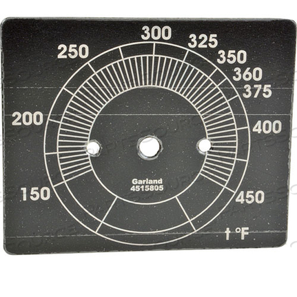 DIAL SCALE DEG F 450 by Garland Manufacturing