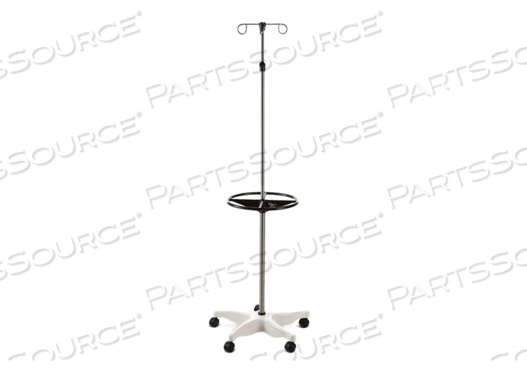 IV POLE TELESCOPING POLE REACHES 94IN FULLY EXTENDED (WITH HANDLE) by Baxter Healthcare Corp. IV POLE TELESCOPING POLE REACHES 94IN FULLY EXTENDED (WITH HANDLE) by Baxter Healthcare Corp.