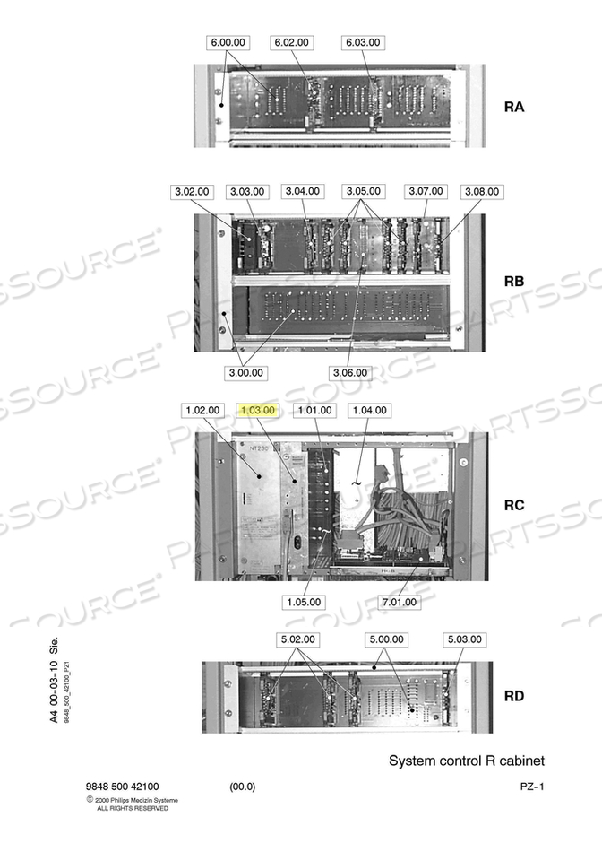 E.U PCB CU4 WITH BOOT FW 