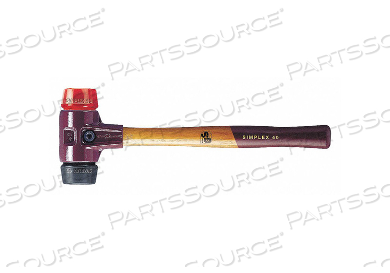 SOFT FACE HAMMER 12 OZ. 11-13/16 L by Halder SOFT FACE HAMMER 12 OZ. 11-13/16 L by Halder