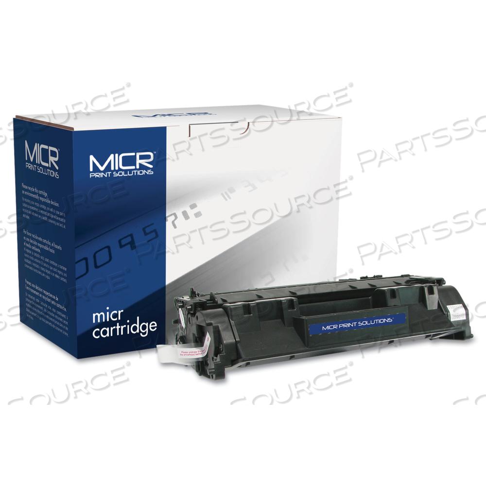 COMPATIBLE CE505X(M) (05XM) HIGH-YIELD MICR TONER, 6,000 PAGE-YIELD, BLACK by MICR Print Solutions COMPATIBLE CE505X(M) (05XM) HIGH-YIELD MICR TONER, 6,000 PAGE-YIELD, BLACK by MICR Print Solutions
