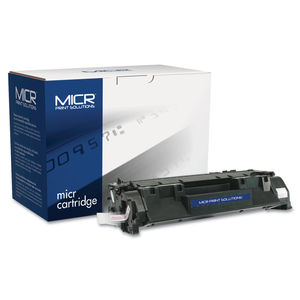 COMPATIBLE CE505X(M) (05XM) HIGH-YIELD MICR TONER, 6,000 PAGE-YIELD, BLACK by MICR Print Solutions COMPATIBLE CE505X(M) (05XM) HIGH-YIELD MICR TONER, 6,000 PAGE-YIELD, BLACK by MICR Print Solutions