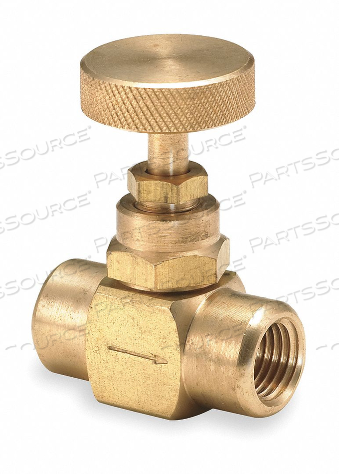NEEDLE VALVE 1/4 NPT 1/4 NPT by Ashcroft Inc.