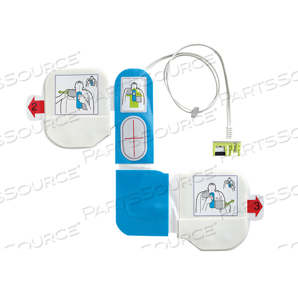 CPR-D-PADZ ONE PIECE ELECTRODE PAD WITH REAL CPR HELP by ZOLL Medical Corporation