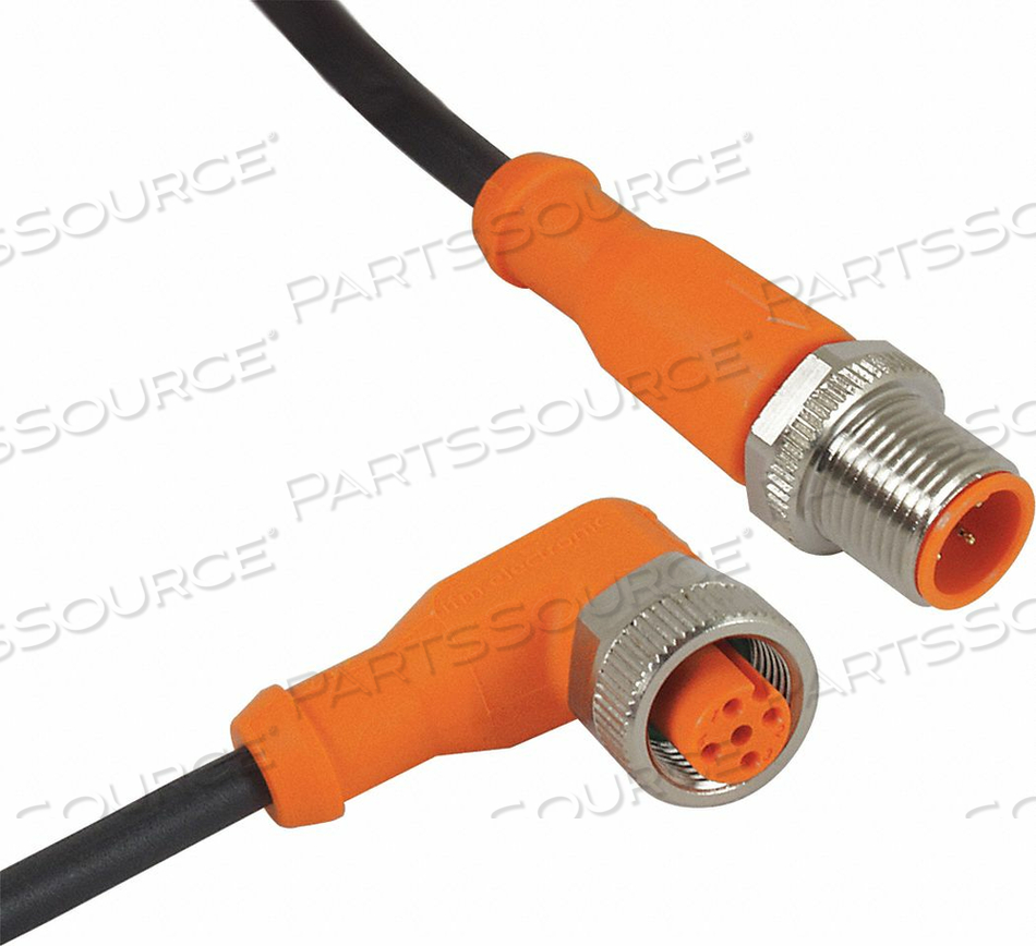 CORDSET 5 PIN RECEPTACLE FEMALE by IFM Efector