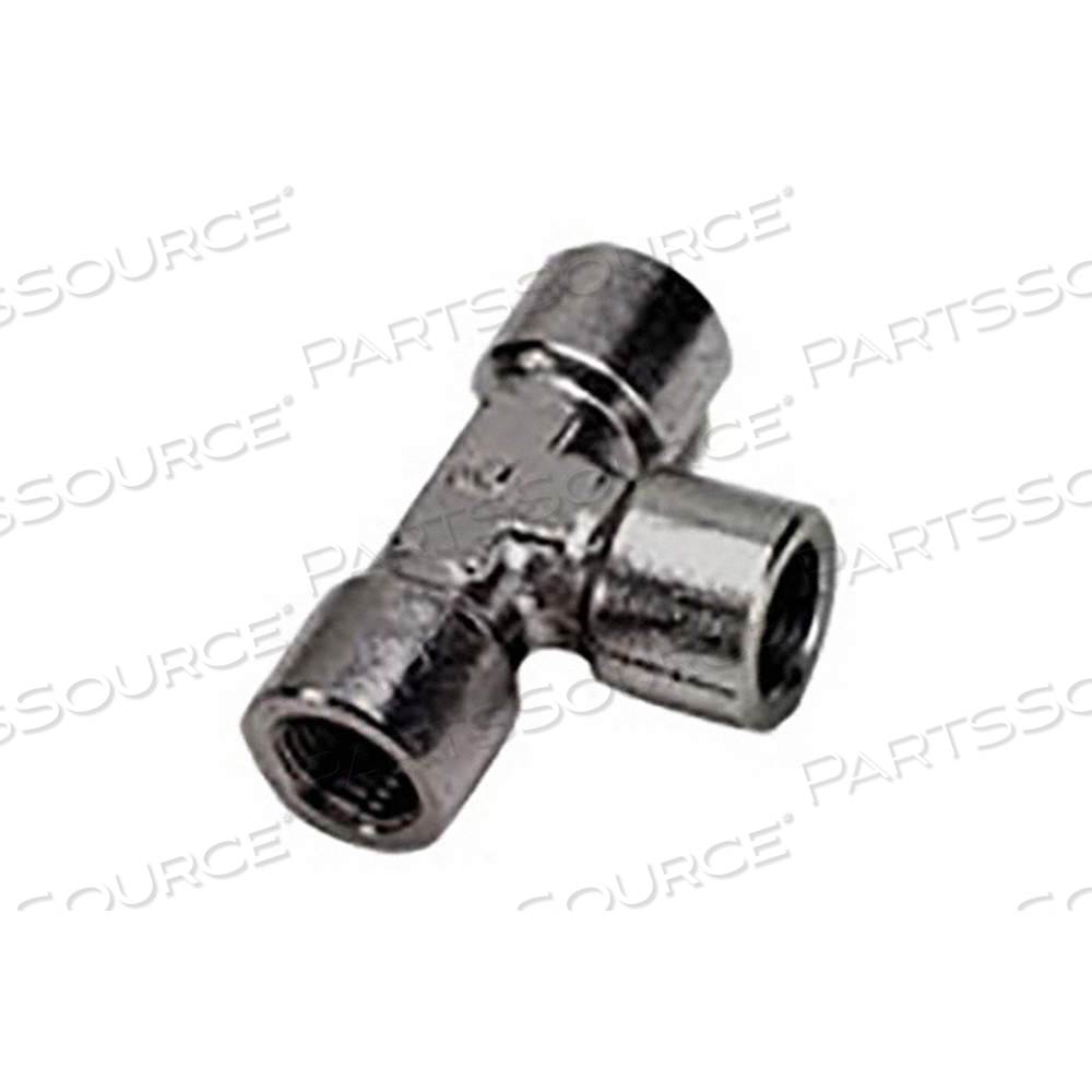 FEMALE TEE SS PIPE FITTING 3 15/16 IN L by Legris