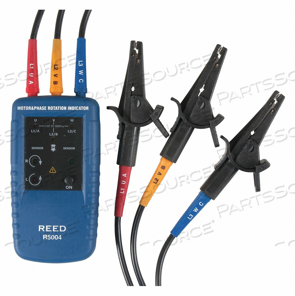 MOTOR ROTATION AND 3-PHASE TESTER by Reed Instruments