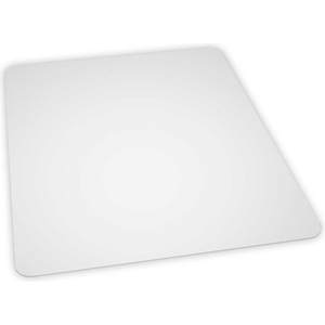 ES ROBBINS OFFICE CHAIR MAT FOR HARD FLOOR - 45"W X 53"L - STRAIGHT EDGE - CLEAR by Aleco