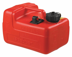 PORTABLE FUEL TANK RED 3.2 GAL. PLASTIC by Scepter