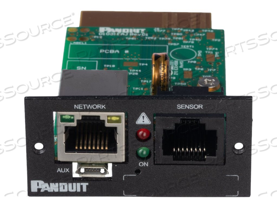 SMARTZONE INTELLIGENT NETWORK MANAGEMENT CARD, REMOTE MANAGEMENT ADAPTER, USB / SERIAL RS-485 / GIGABIT ETHERNET, GIGABIT ETHERNET + RS-485 by Panduit SMARTZONE INTELLIGENT NETWORK MANAGEMENT CARD, REMOTE MANAGEMENT ADAPTER, USB / SERIAL RS-485 / GIGABIT ETHERNET, GIGABIT ETHERNET + RS-485 by Panduit