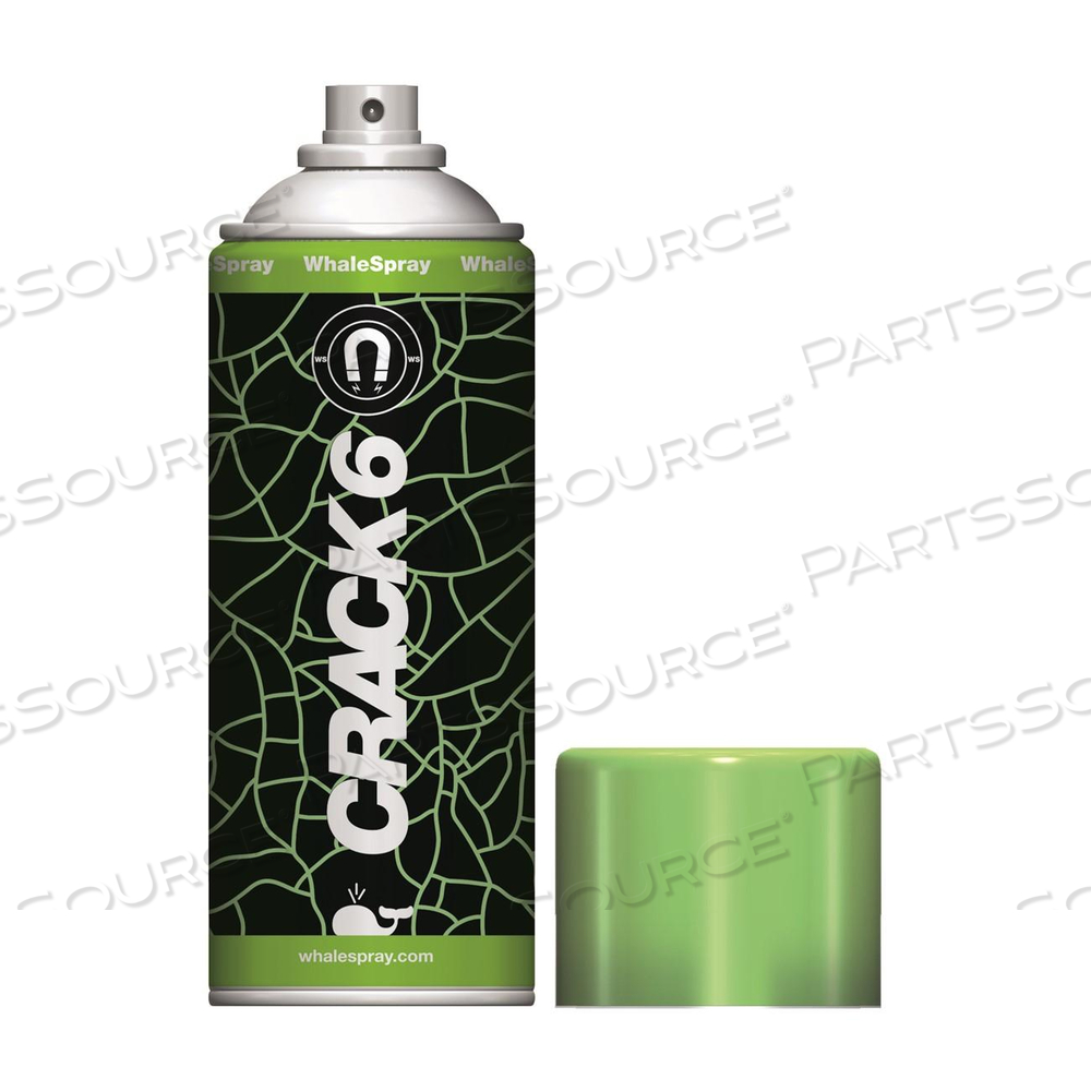 1827S0020 WHALESPRAY CRACK 6 NDT FLUORESCENT MAGNETIC PARTICLES, 10OZ SPRAY by WhaleSpray