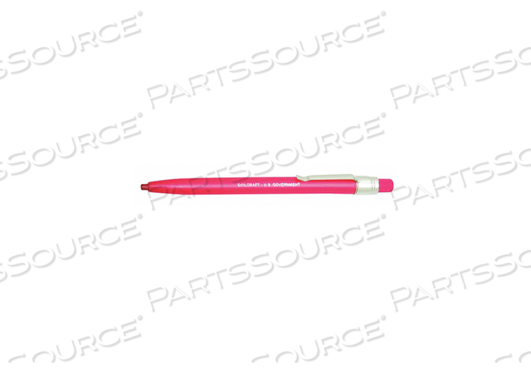 MECHANICAL PENCIL PLASTIC RED PK12 by Skilcraft