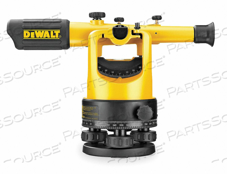LEVEL OPTICAL TRANSIT by DeWalt LEVEL OPTICAL TRANSIT by DeWalt