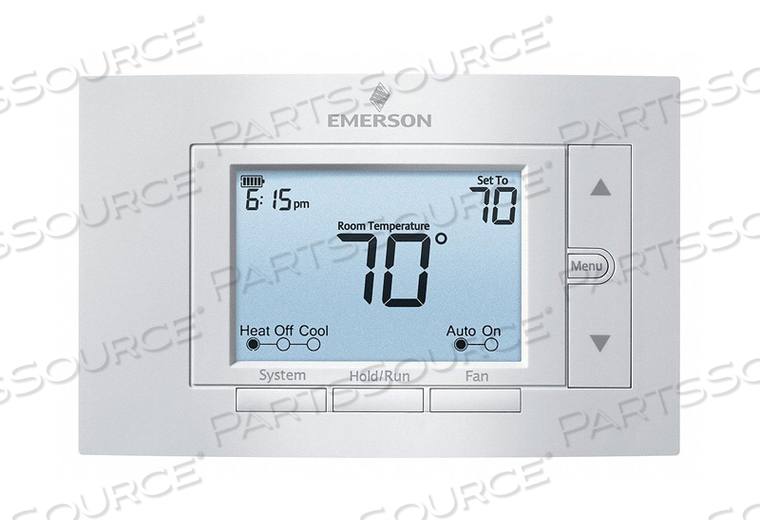 LOW VOLTAGE THERMOSTAT GRAY 24VAC by Emerson Industrial