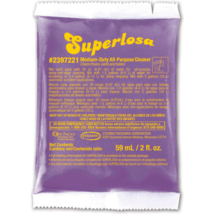 SUPERLOSA LAVENDER NEUTRAL CLEANER - 2 OZ PACKS, 72 PACKS/CASE by Stearns Packaging Corporation SUPERLOSA LAVENDER NEUTRAL CLEANER - 2 OZ PACKS, 72 PACKS/CASE by Stearns Packaging Corporation