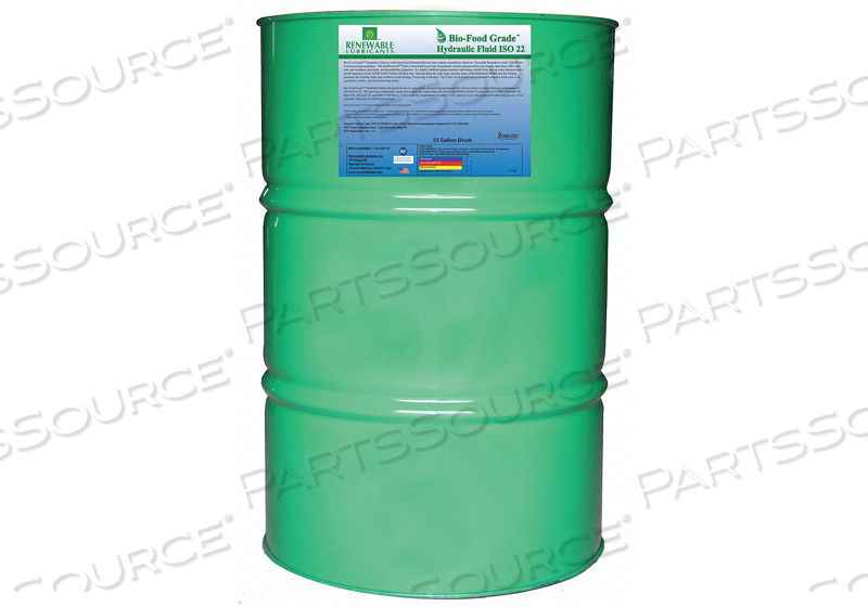 FOOD GRADE HYDRAULIC OIL 55 GAL by Renewable Lubricants